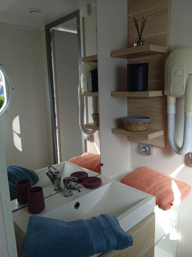 Mobil Home-Les Lins Bleus Biville-sur-Mer ภายนอก รูปภาพ