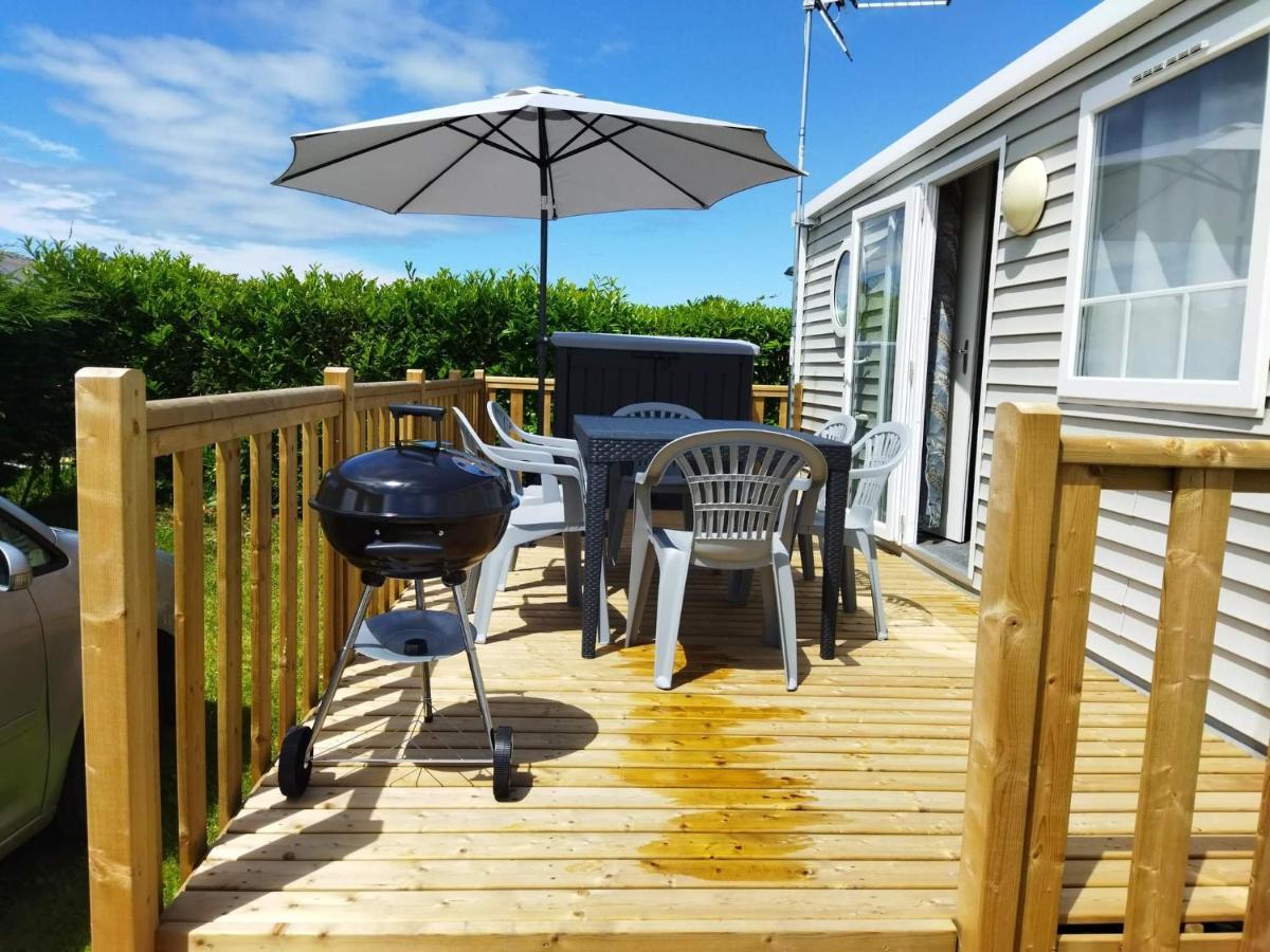 Mobil Home-Les Lins Bleus Biville-sur-Mer ภายนอก รูปภาพ